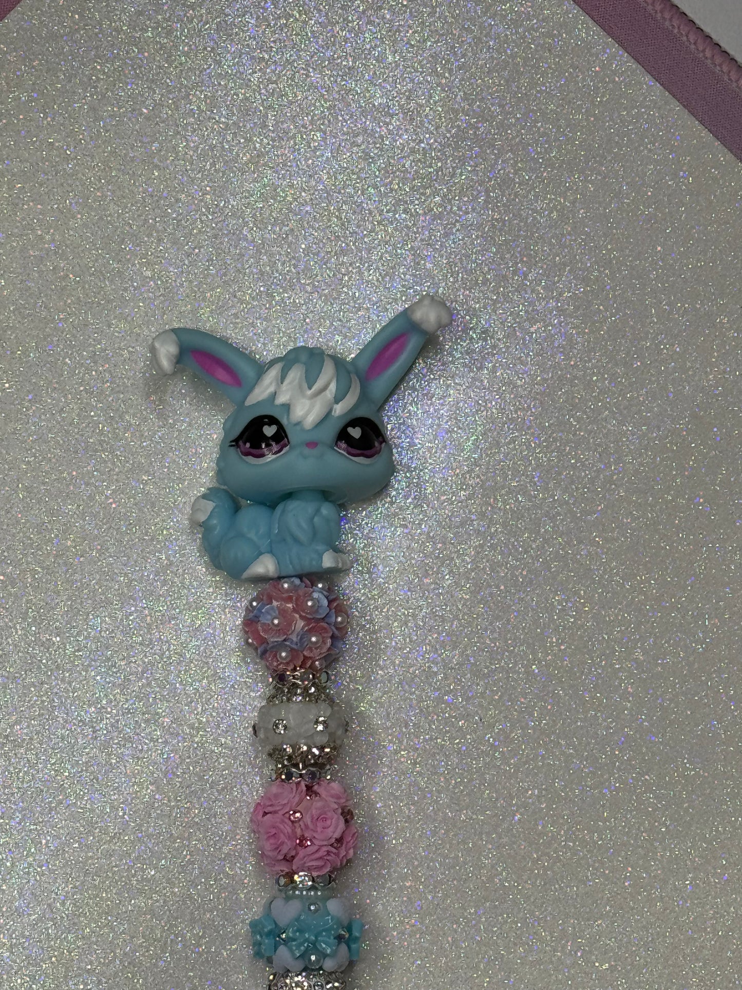 Angora Bunny, LPS" Fancy Pen