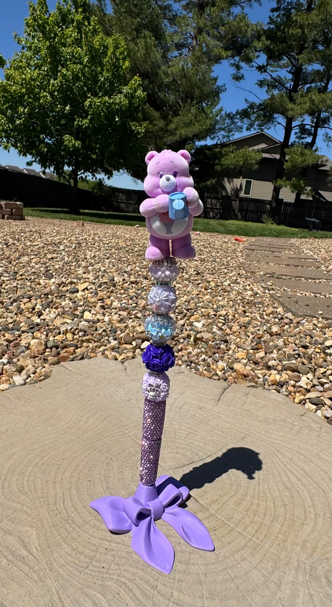 Purple Care Bear