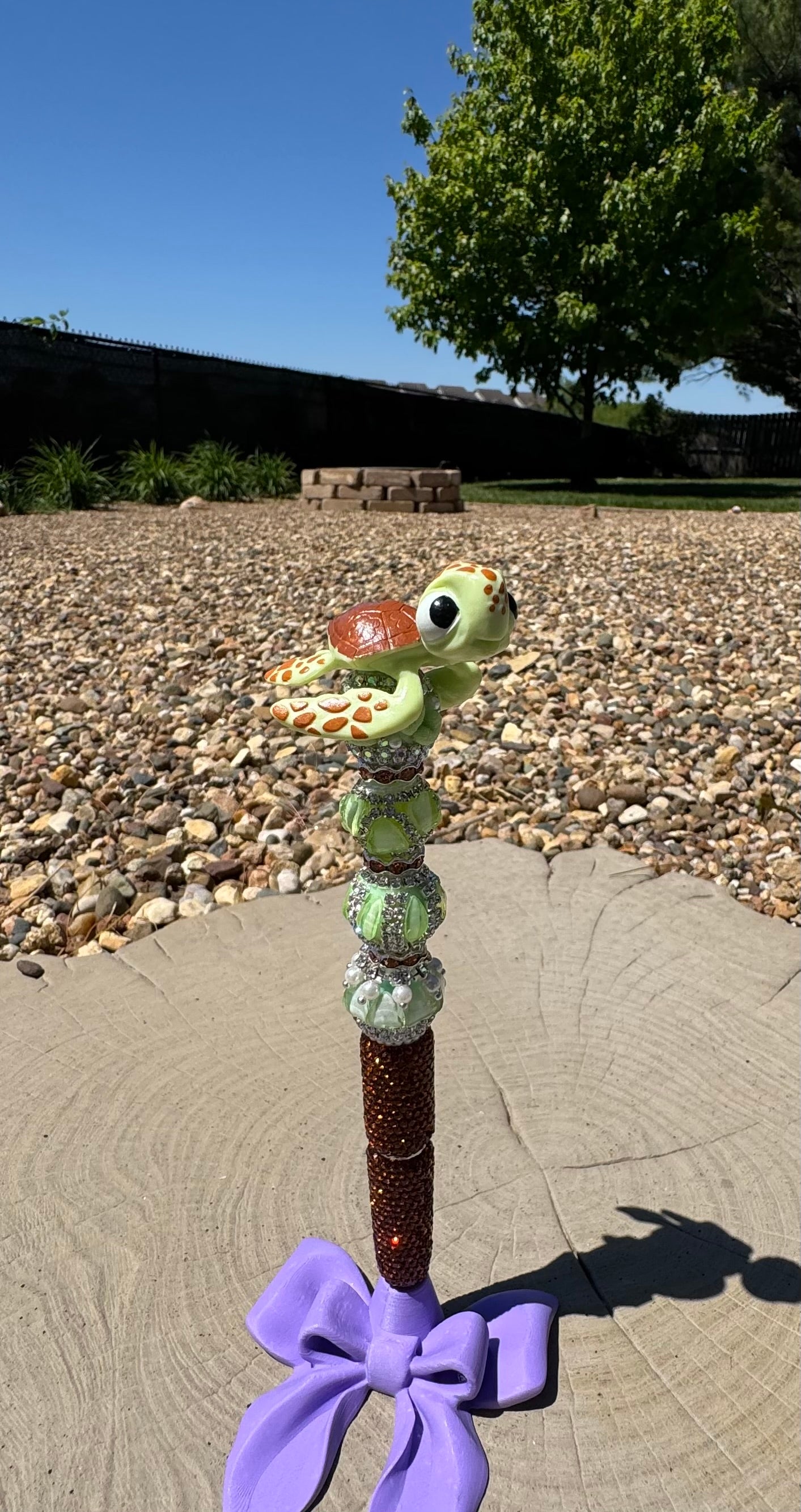 'Squirt the Turtle' Fancy Pen