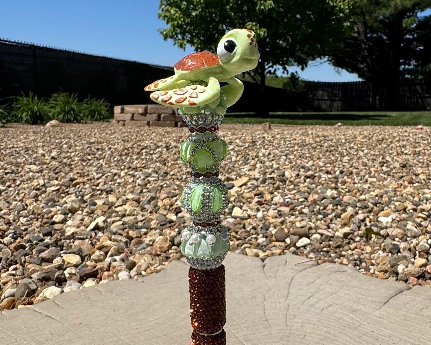'Squirt the Turtle' Fancy Pen