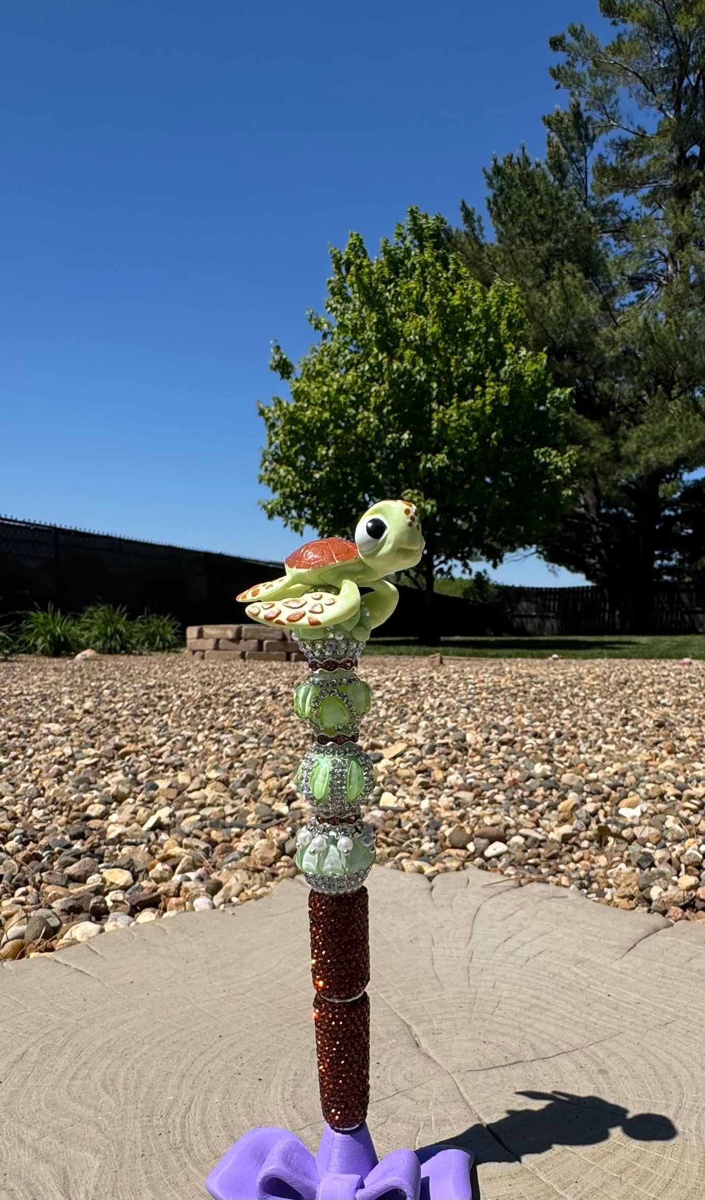 'Squirt the Turtle' Fancy Pen